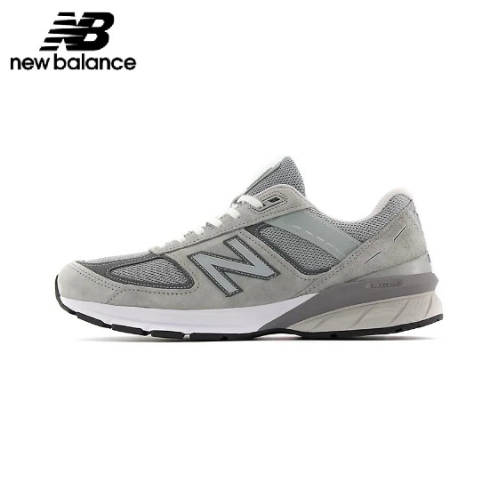 （ของแท้ 100%）New Balance NB 990 V5 M990GL5 รองเท้าบาสสำหรับผู้ชาย และผู้หญิง