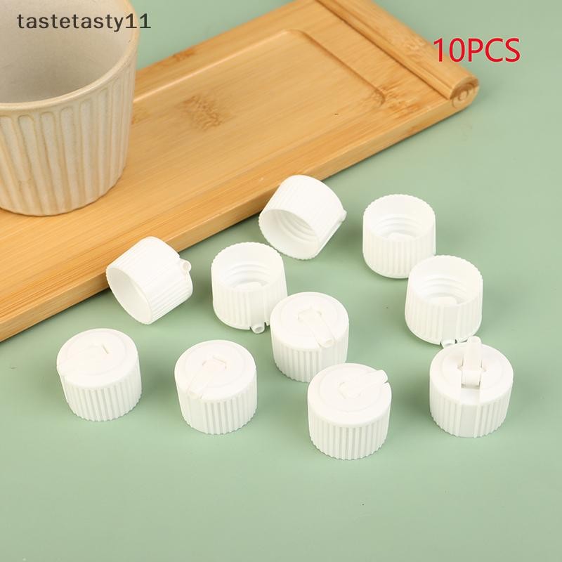 TA 20-410 24-410 Ribbed ด้านข้างพลาสติก Spout Top Caps Dispensing TURRET หมวก 10 PC บรรจุภัณฑ์เครื่อ