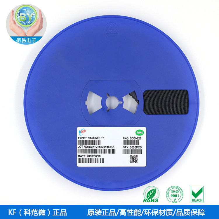 1N4448WS Patch SOD-323 KF Kefan Micro Silk Silk Screen Printing T5 Semiconductor Patch Switch Diode