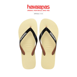 HAVAIANAS รองเท้าแตะ Top Rubber Mix Flip Flops CREAM 4148766…