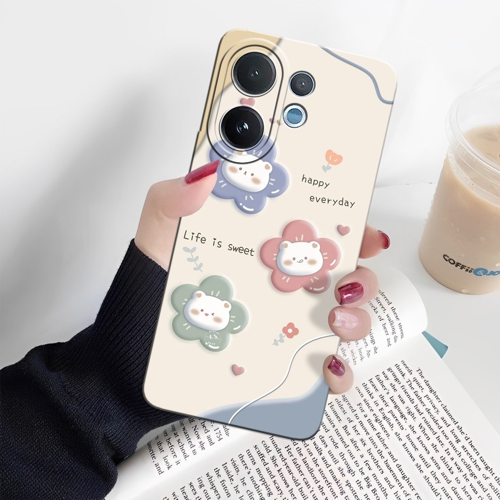 เคส HP ล่าสุด VIVO V60 5G 2025 - เคส Leviora - เคสแฟชั่นน่ารัก - เคส VIVO V60 5G 2025 Softcase - เคส