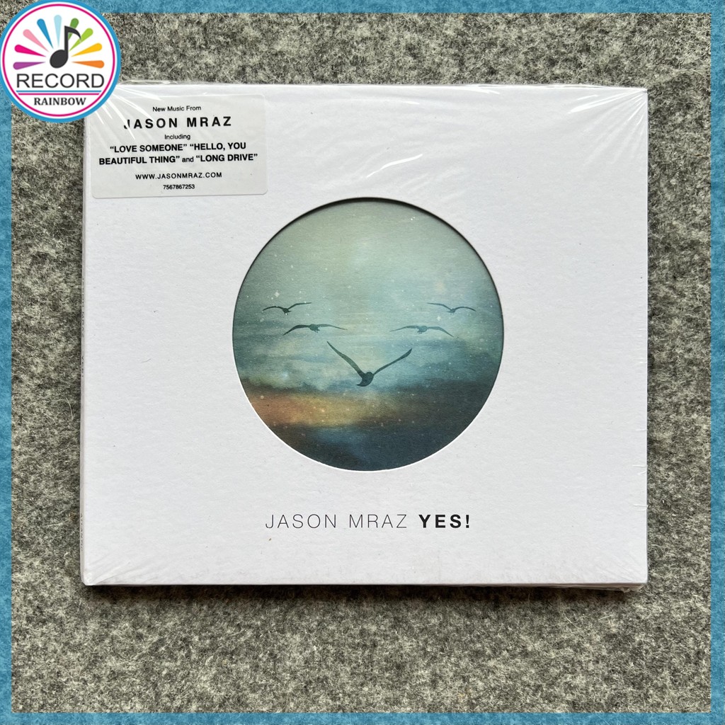 Jason Mraz MRAZ, JASON YES! WITH A BONUS TRACK Original CD Album [Sealed] Brand New 1Z0619 OTSETH