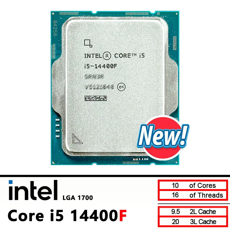 CPU ใหม่ Intel Core I5 14400F