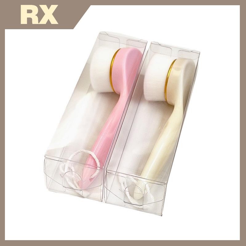 Handle แปรงล้างหน้า Exfoliating Face Brush แปรงใบหน้าแปรงทําความสะอาดใบหน้าสําหรับ Lady Face Cleanin