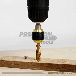 หัวจับดอกสกรู คอปเปอร์สวมไว ข้อต่อสว่าน 1/4 นิ้ว 60mm. ทนทาน ใช้งานได้จริง ด้ามจับโค้งมนกันลื่น ล็อคได้ (พร้อมส่ง)