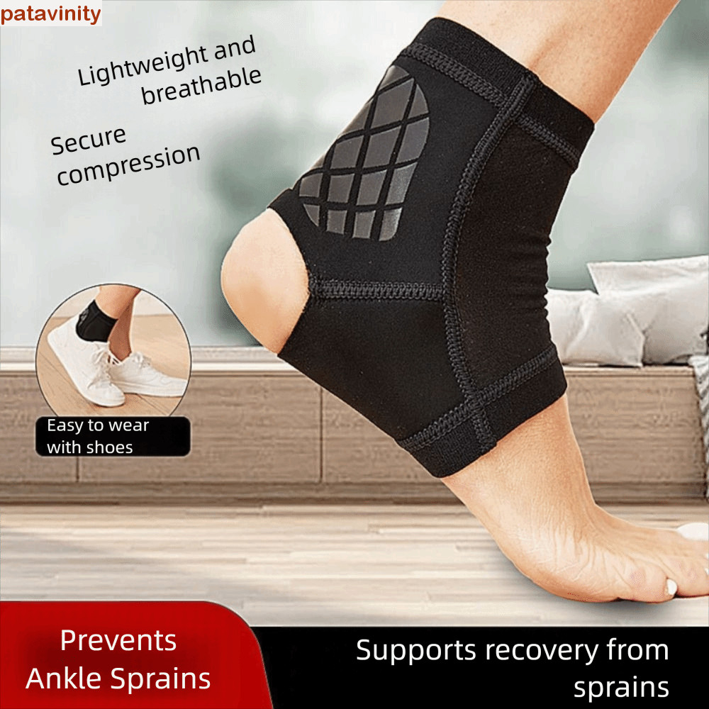 PATAVINITY Ankle Retainer, Side Stabilize Joint Protector Ankle Support, Basketball Volleyball Compr
