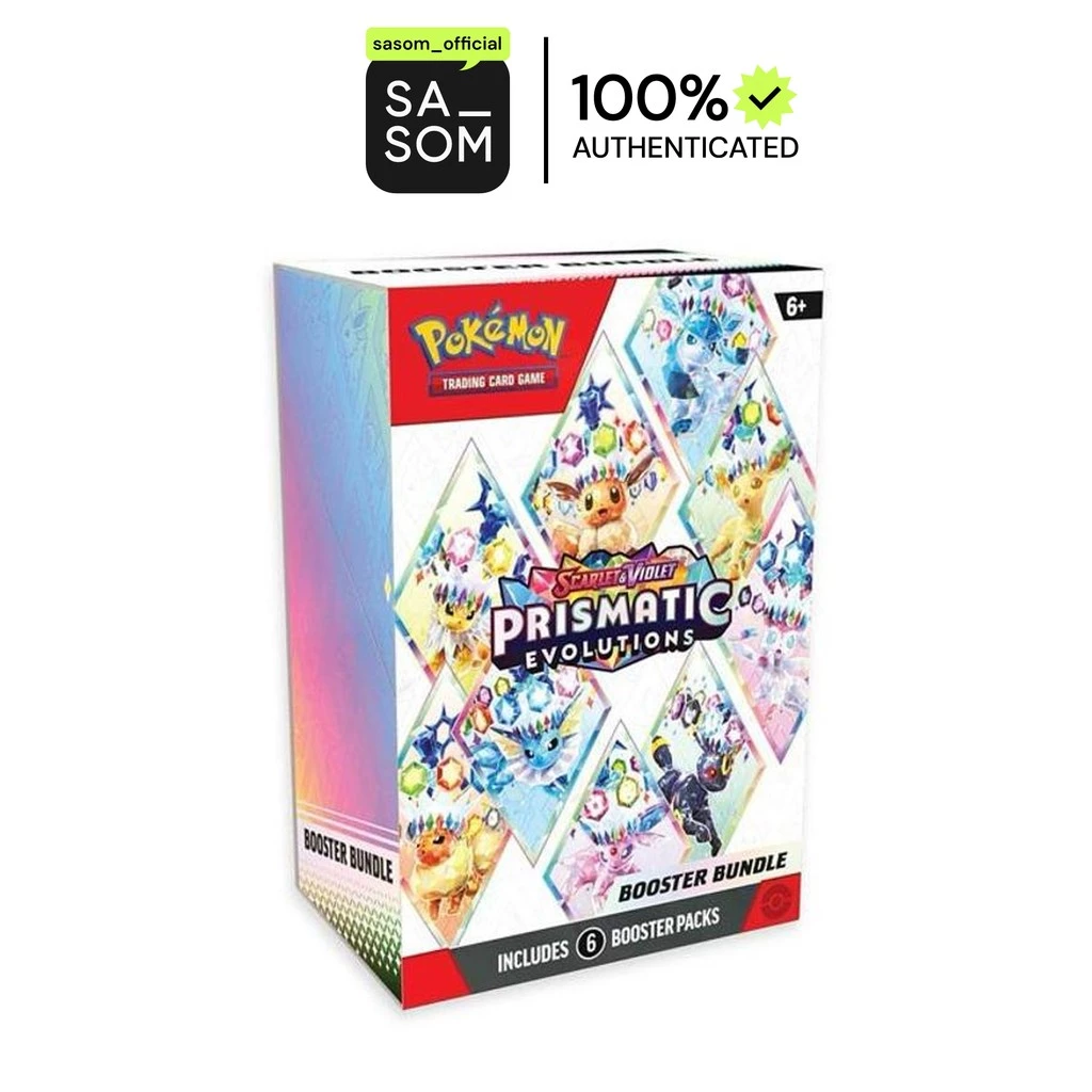 Pokemon Card Game [EN Ver.] Scarlet & Violet Prismatic Evolutions Booster Bundle | ของแท้ ตรวจสอบโดย SASOM