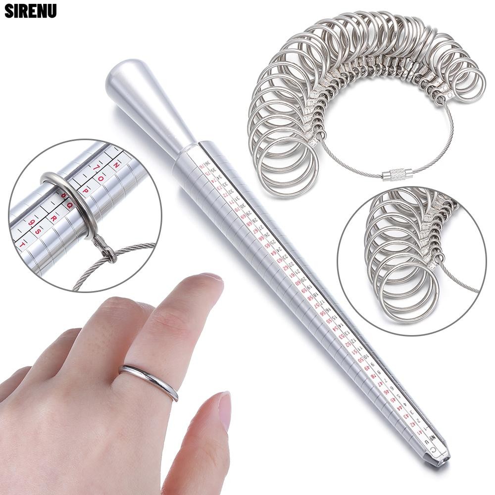 SIRENU Finger Ring Sizer อุปกรณ์เสริมวัด Stick Gauge Ring Sizer เครื่องมือ