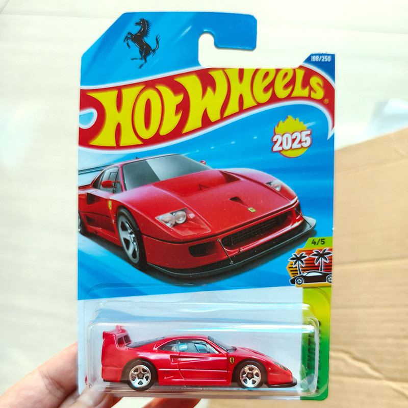 2025风火-轮C4982小跑车法拉利F40迈凯伦福特野马阿尔法25次小