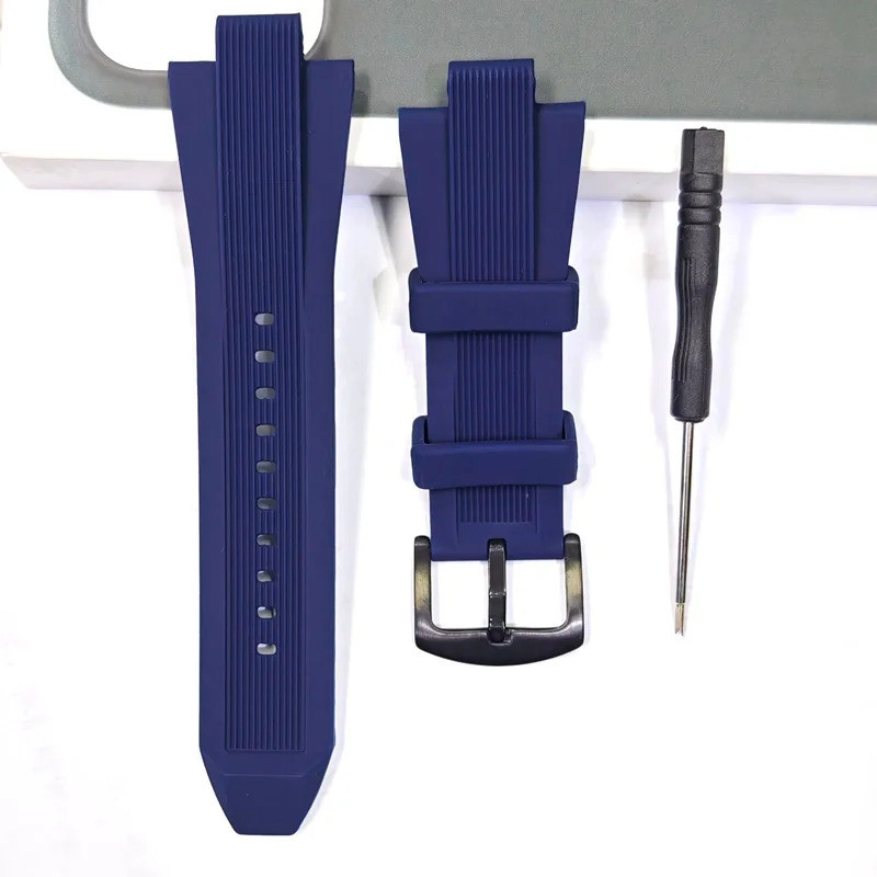 กีฬาดําน้ํายางเปลี่ยนสายนาฬิกาสําหรับ Michael Kors MK9019 MK8295 MK8492 MK9020 MK8184 นาฬิกาสร้อยข้อ