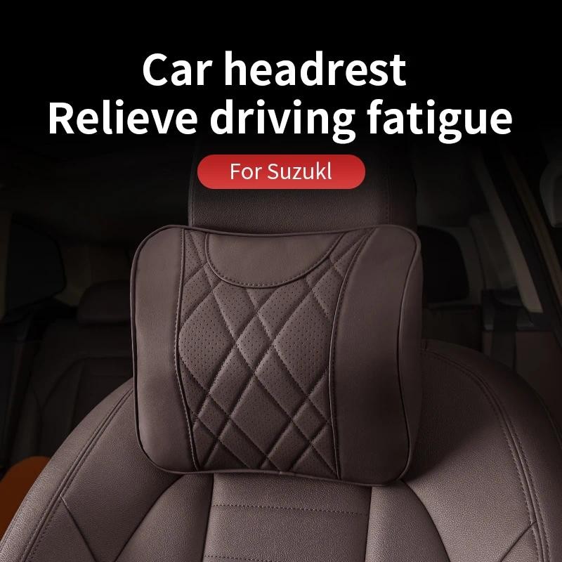 สําหรับ Suzuki Alto Baleno Swift Jimny Vitara S-Cross Fronx Ertiga Swace EVX รถคอเบาะหมอนสําหรับรถอุ