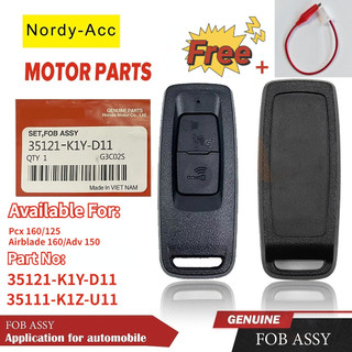 Honda Smart Key Genuine Remote For ADV 160 PCX 160 Airblade 160 Winner X ADV 150 2022 K1Z 35111-K12-U11 Replacement