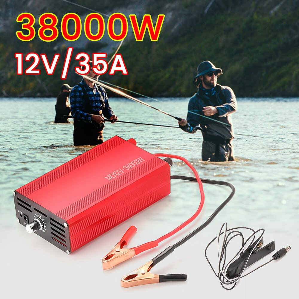 DC12V Ultrasonic Inverter 38000W ตกปลาไฟฟ้าชุดอินเวอร์เตอร์สําหรับตกปลา panguryente