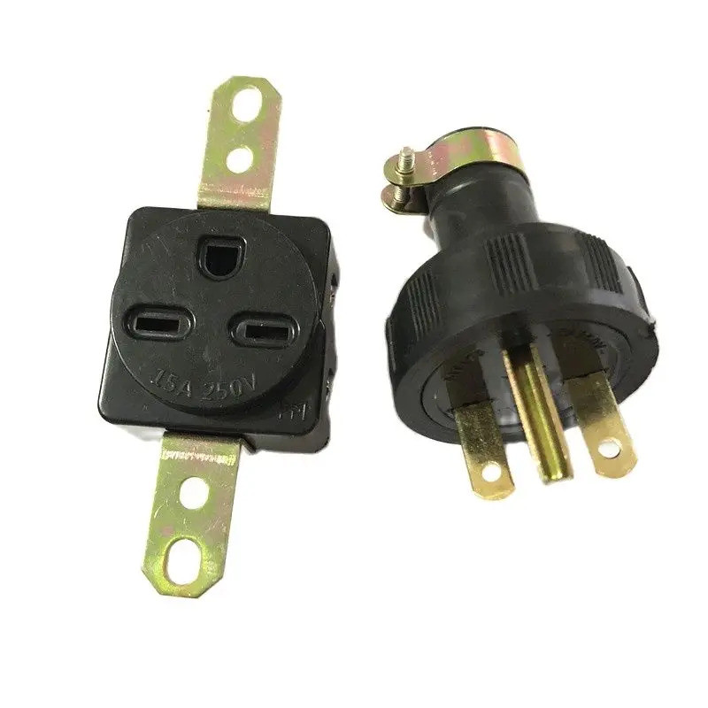 ญี่ปุ่นประเภทหนึ่งชุดปลั๊กและซ็อกเก็ตชุดสําหรับเครื่องกําเนิดไฟฟ้าเบนซินขนาดเล็กอะไหล่อุปกรณ์เสริม E