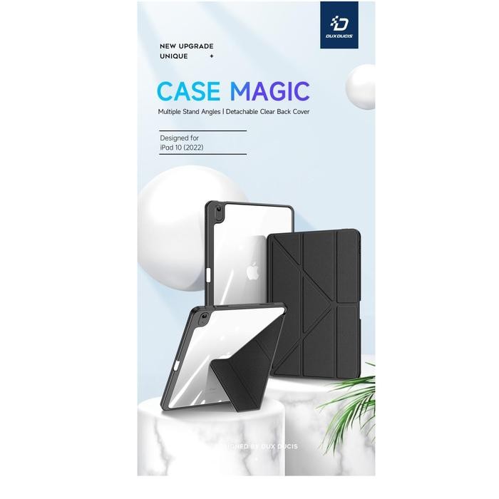 CASING สําหรับ IPAD 11 2025 / 10TH GEN 10.9 INCH DUX DUCIS MAGI SERIES DETACHIABLE COVER CASE