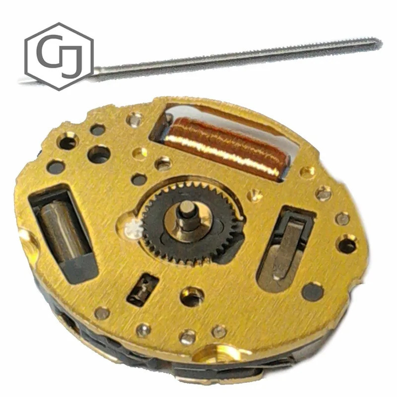 MIYOTA 5Y20 การเคลื่อนไหวนาฬิกาควอทซ์แท้ 5-1/2 2 Hands Movement(00E 10A 10G)