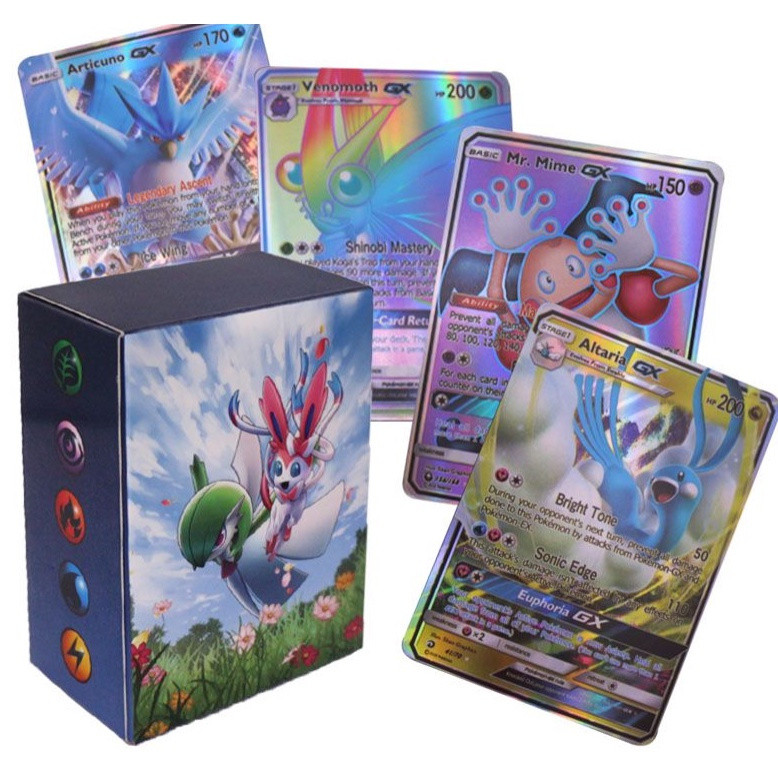 100pcs Mega Available High Quality Game Card For Collecting Gaming Accessories Shopee Thailand