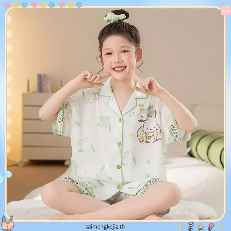 FAIRY_BABYชุดนอนเด็กผ้าซาติน ชุดนอนเด็กผู้หญิง ชุดนอนเด็ก ชุดนอนผ้าซาติน ชุดนอนคิตตี้ ชุดนอนซาติน ชุดนอนpochacco ชุดนอนเด็กโต ผู้หญิง 10 12ปี ชุดนอนเจ้าหญิงเด็ก ชุดนอนแฟนซี ชุดนอนคุโรมิ ชุดนอนเด็กขาสั้น ชุดนอนแม่ลูก ชุดนอนเด็กหญิง ชุดนอน sanrio ชุดนอนสวยๆ thumbnail 6