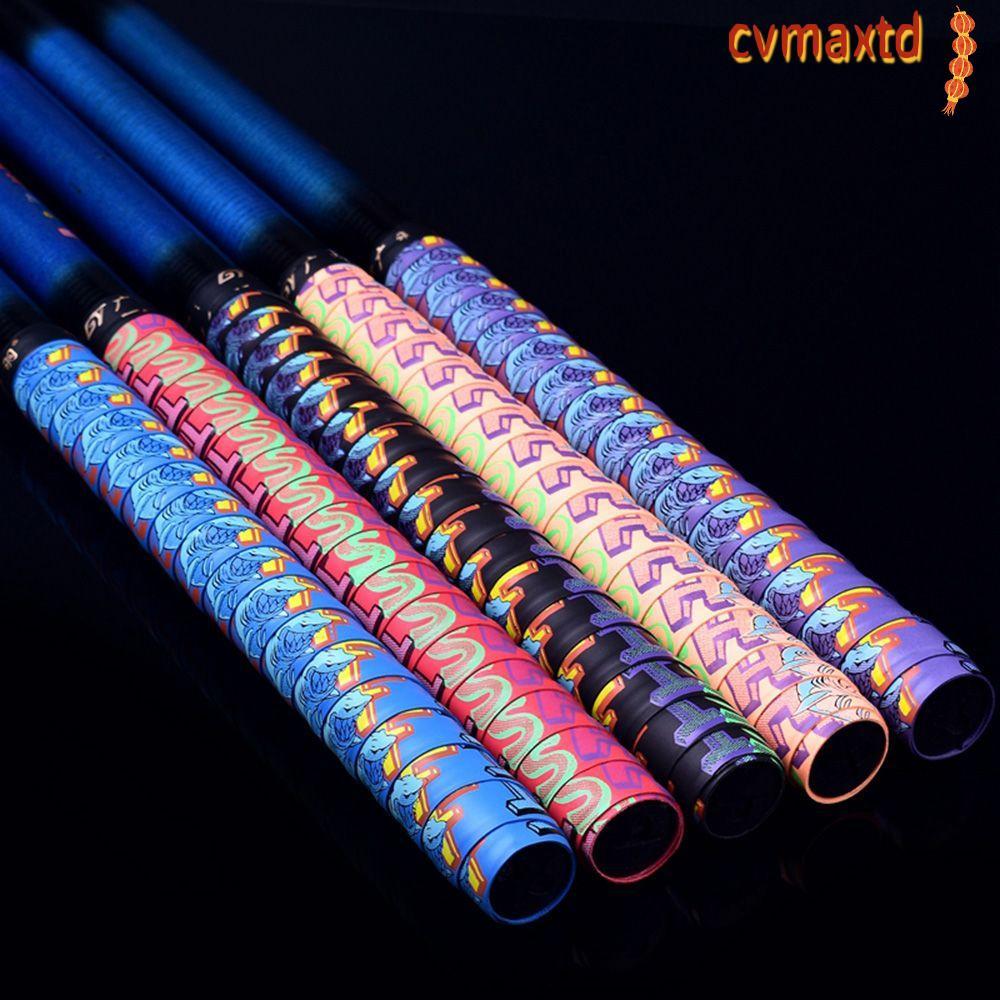 ICVMAX 1.5m Badminton Sweatband Thicken สําหรับตกปลา Rod ไม้เบสบอล Windings Over จักรยาน Handle Anti-slip Band