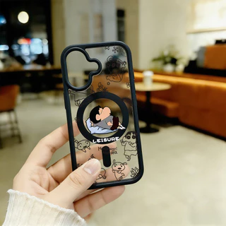 ชาร์จแบบแม่เหล็ก🍃เคส Apple รองรับ เคสไอโฟน iPhone 17 16 15 14 13 PRO MAX 12 11 PRO MAX PLUS AIR PROMAX-BXMSCX191