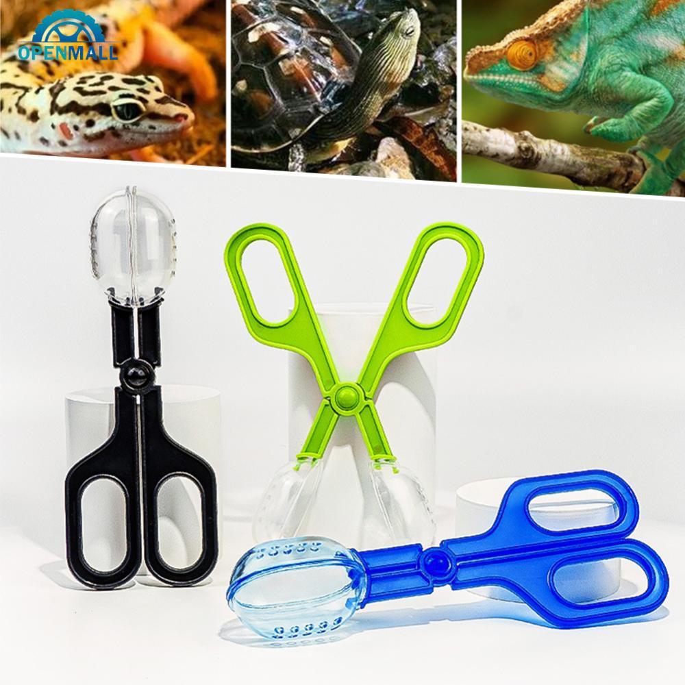 OPENMALL แหนบให้อาหารสัตว์เลื้อยคลาน & Poop Scoop Long Handle Cleanup Clamp สําหรับงูหนูแมลงสัตว์เลี