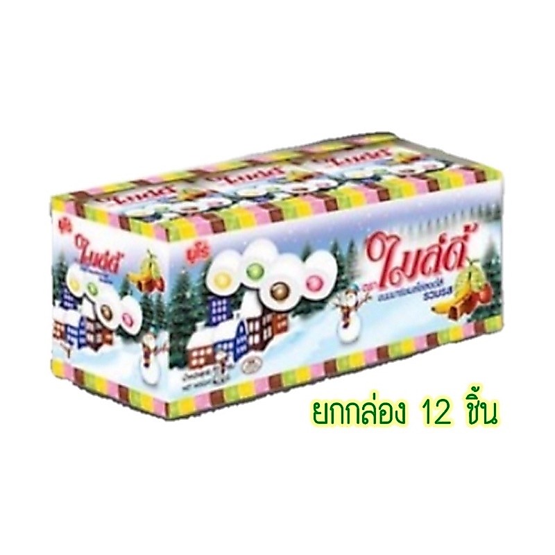 ยูโร่ ไมล์ดี้ มาร์ชเมลโล่ 5บ.18ก.x12ซอง/กล่อง