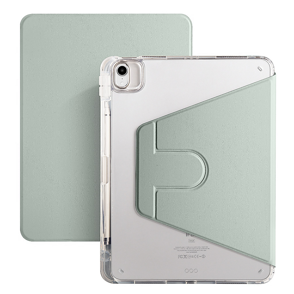 FORเคสไอแพด gen9 iPad gen10 2022 Air4/5 Gen7/8/9/10 10.2" 10.9" ipad pro 11"เคสสำหรับไอแพด ขอบใส  มีที่ใส่ปากกาจัดส่งโดย