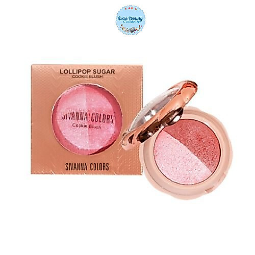Sivanna Lollipop Sugar Cookie Blush HF8107 บลัชออน ลอลลี่ป๊อป 6กรัม ปัดแก้ม