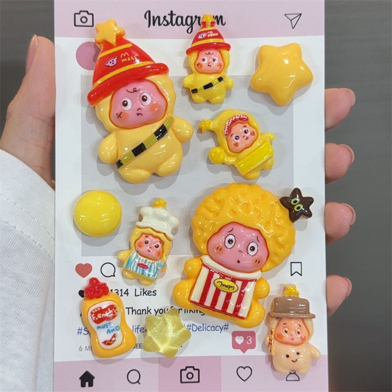 10 ชิ้นชุด Charm รองเท้าหัวเข็มขัดรองเท้าตกแต่ง Pin DIY อุปกรณ์เสริม