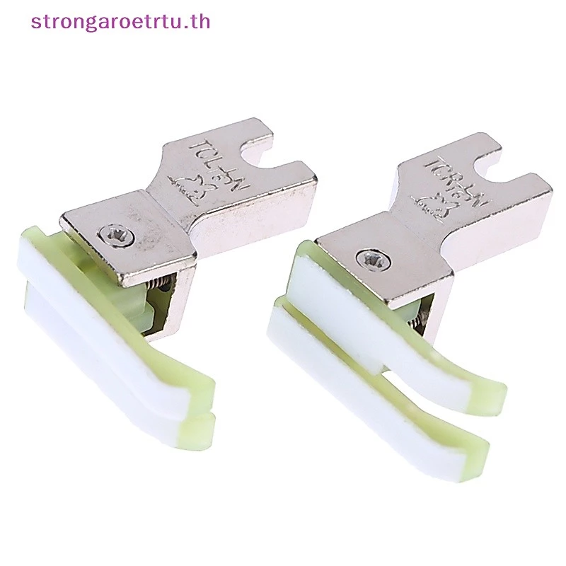 Strongaroetrtu TCR 1/16N พลาสติกขวา/ซ้าย Compensag Presser เท้าสําหรับอุตสาหกรรม Lockstitch Single Presser เท้า