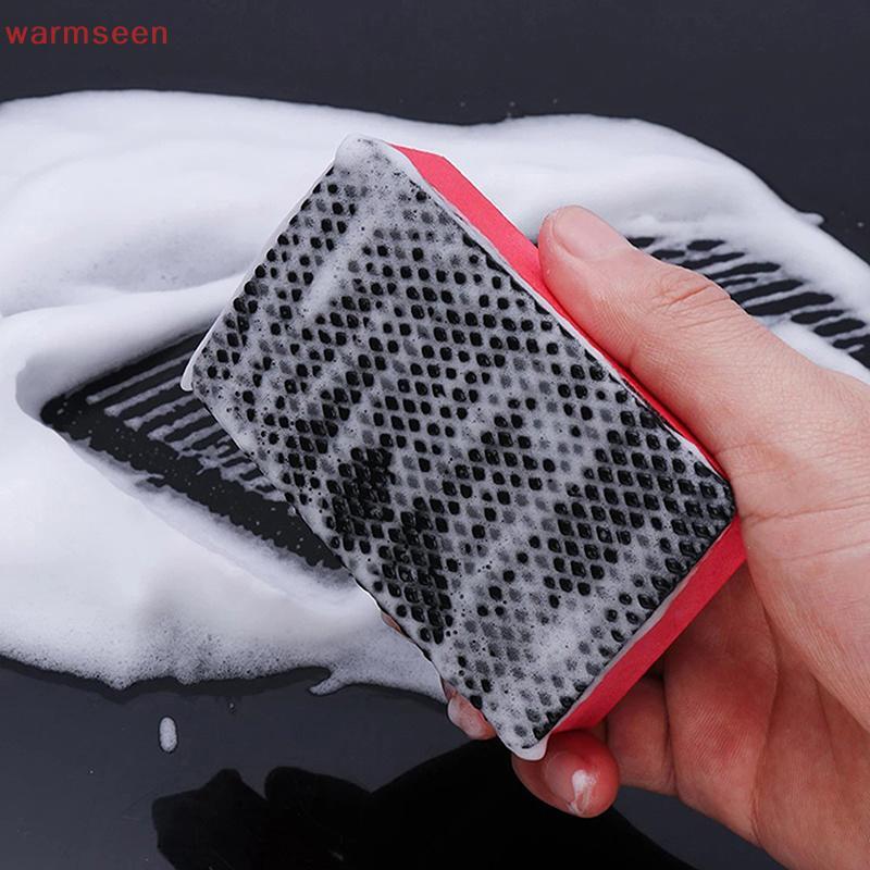 (อบอุ่น) Car Clay Bar Pad Sponge Eraser Blo กําจัดคราบและออกซิเดชั่นอันทรงพลังสําหรับรายละเอียดอัตโน