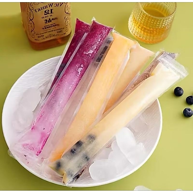 50 ชิ้น Ziplock Ice Bag Ice Cream Bag Easy Aiskrim Maker Bag