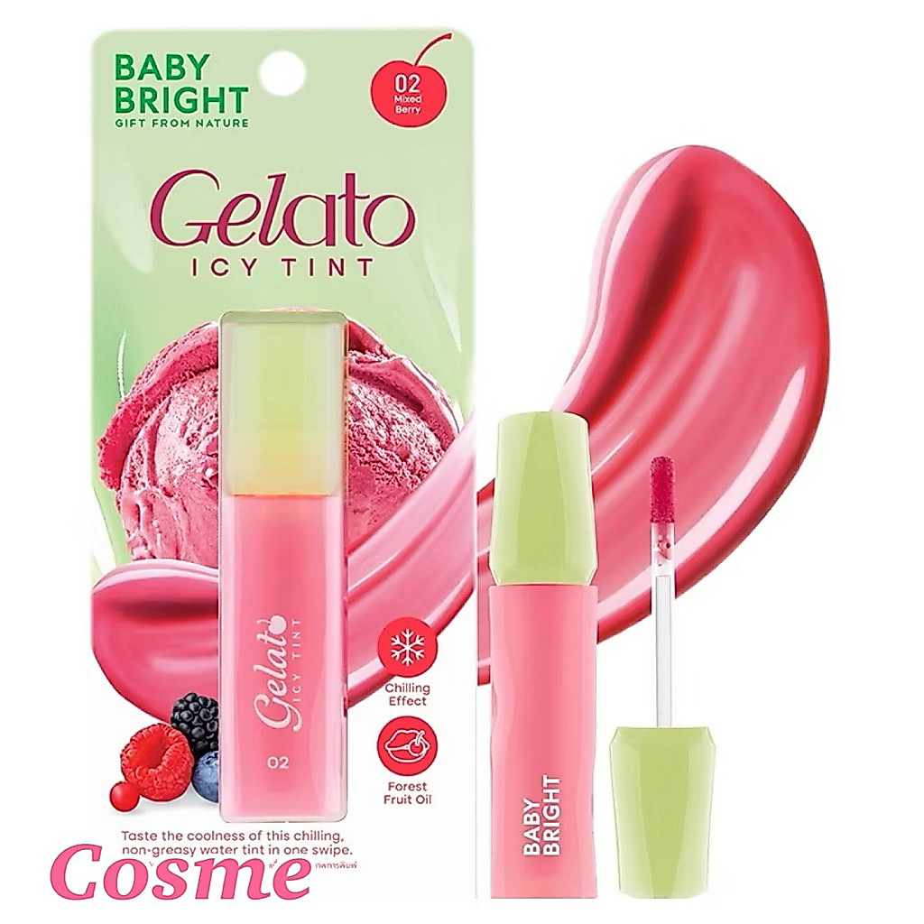 เบบี้ ไบรท์ เจลาโต้  ไอซี่ ทิ้นท์ BABY BRIGHT GELATO ICY TINT 3 ก.