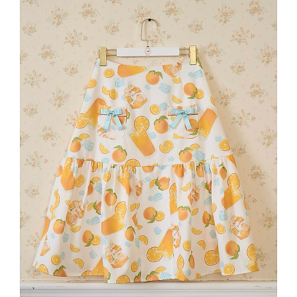 Oh! Orange Juice Skirt 🍊
