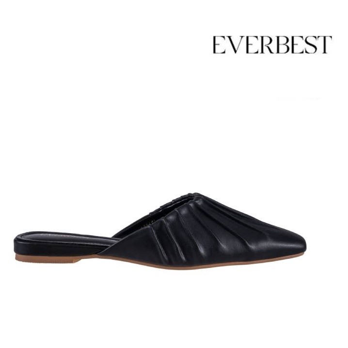 AG1 Everbest Womens Shoes - YX3005 Women Flats Lazy Shoes Mules