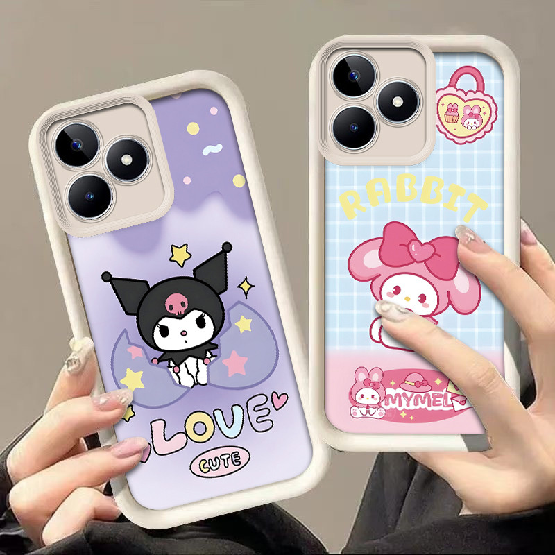 เคส realme c53 เคส realme c51 note 50 ฝาครอบกันกระแทกที่ทนทานสําหรับรุ่นคู่