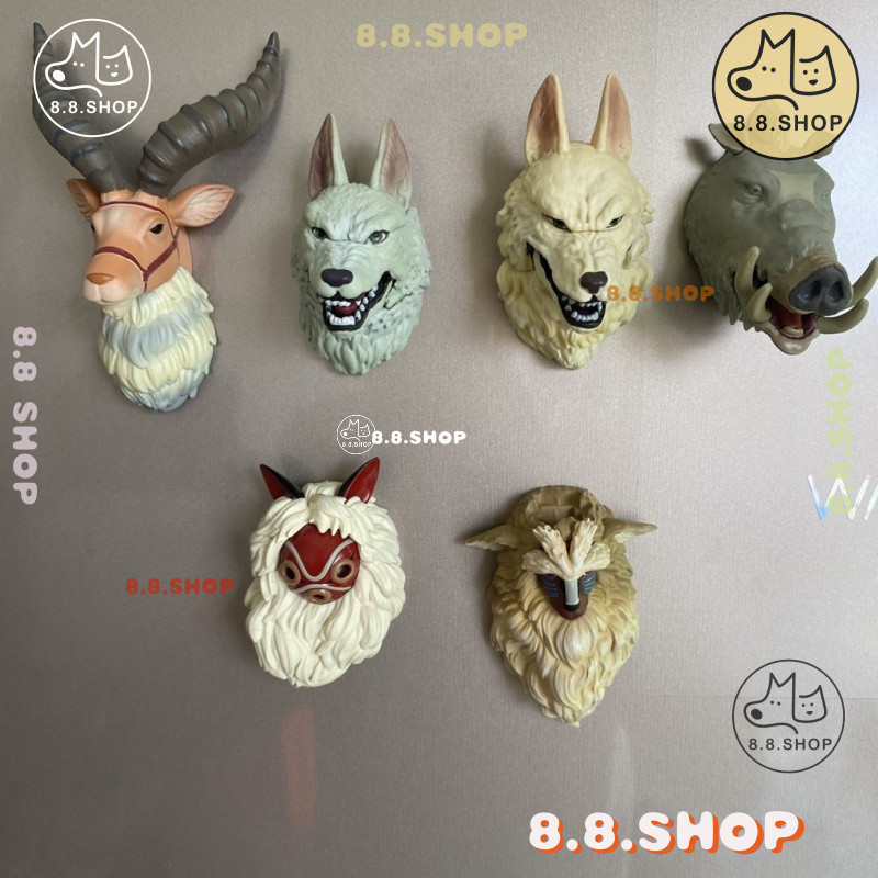 ✨8.8 ร้าน✨ของแท้ Hayao Miyazaki อะนิเมะ Magic Princess Mythical Beasts Ghibli Mystery กล่องเครื่องประดับ✨✨