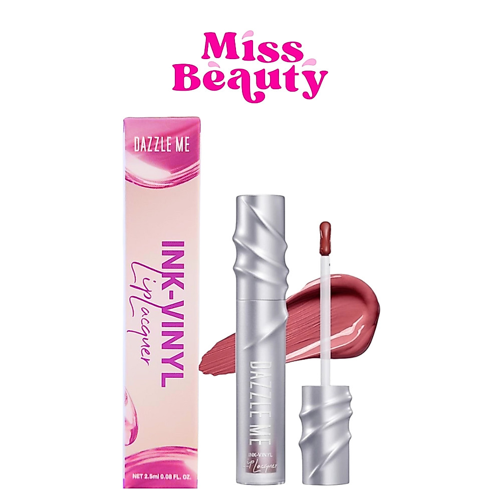 DAZZLE ME Ink Vinyl Lip Lacquer แดซเซิลมี อิ้งค์ ไวนิล ลิป แล็กเกอร์ 2.5 มล.