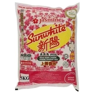 Jasmine Sunwhite AAA Special Fragrant Rice 5kg(9556563002834)(POP)