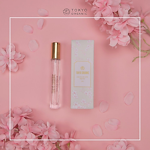Sakura Bloom Hijab Mist Limited Edition Tokyo Organic Hijab Mist Tokyo Organic Made in long l