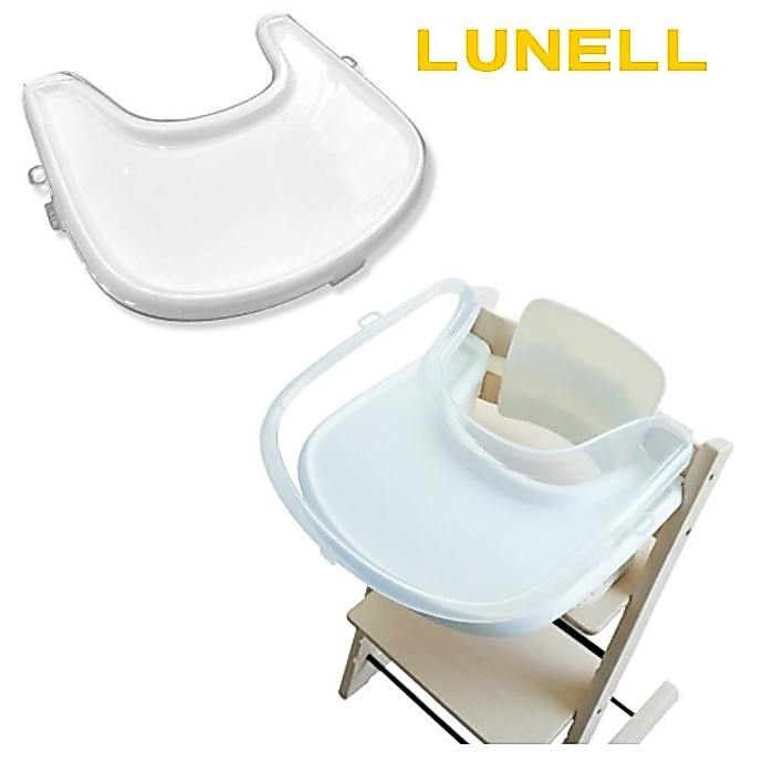 ฝาครอบถาดเก้าอี้สูงเข้ากันได้กับเก้าอี้ Stokke Tripp Trapp พื้นผิวเรียบและดูดที่แข็งแกร่งทําจากพลาสติกอาหาร-ปลอดภัย