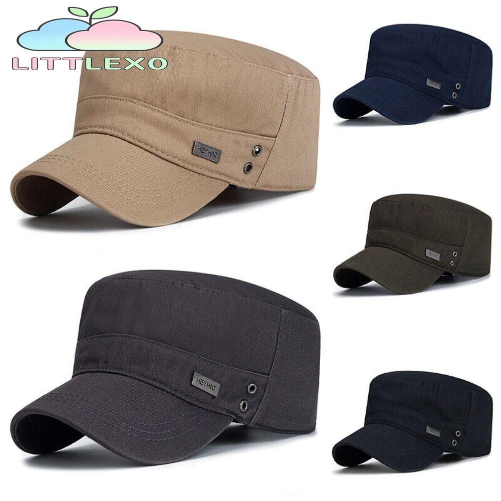 LITTLEX หมวกเบสบอล Casual Cotton หมวกกันแดดแบบปรับได้