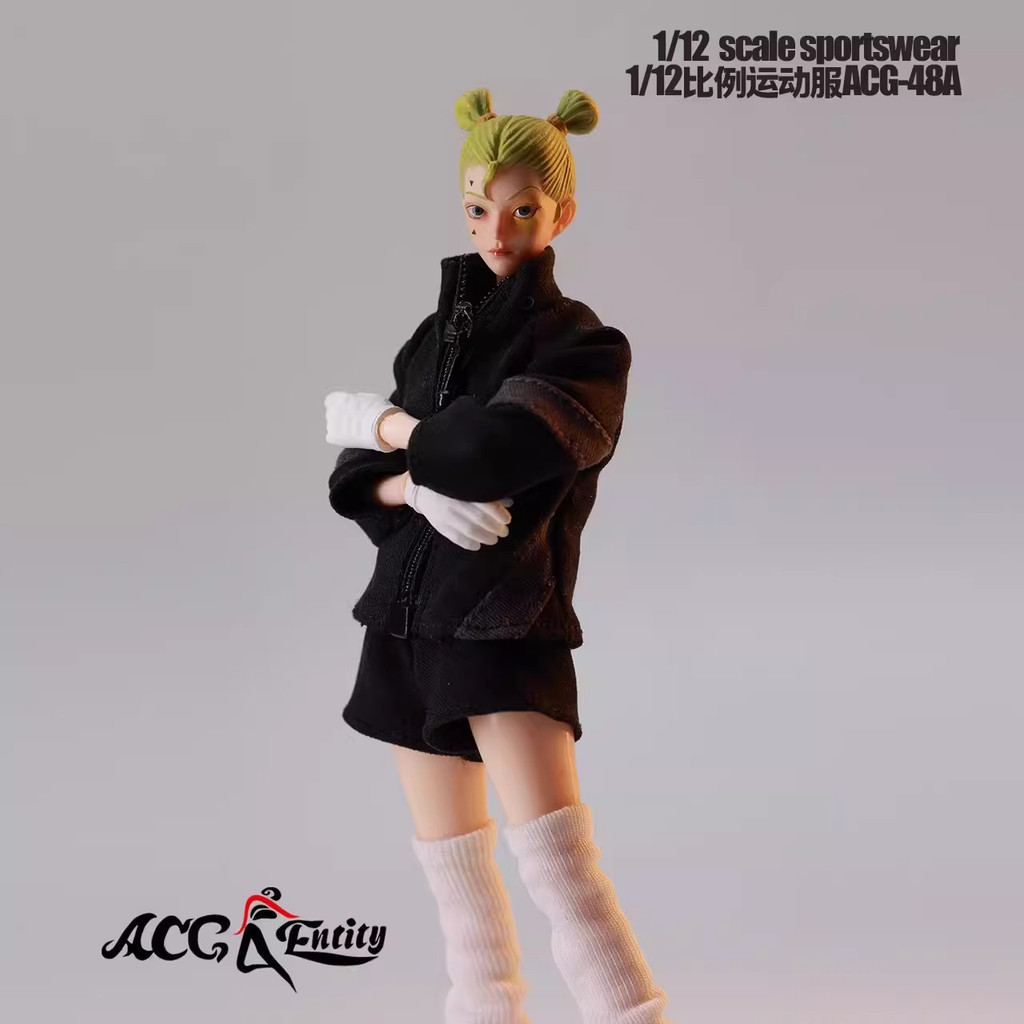 [ข้อเสนอพิเศษ] พร้อมสต็อก ACG-48 1/12 Scale Soldier Doll Clothing Casual Shorts ชุดกีฬา