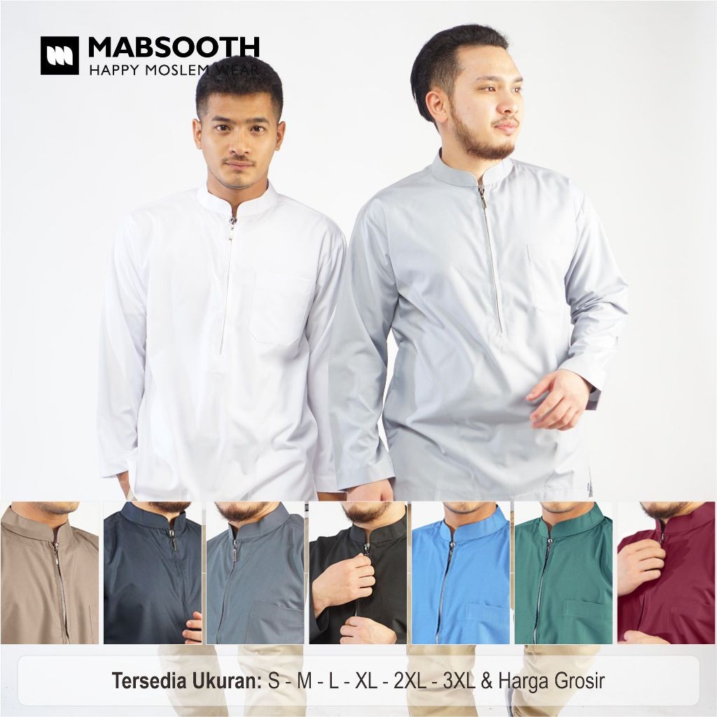 KALIIDRI เสื้อแขนยาวผู้ชาย Mabsooth Half Zip Koko Shirt
