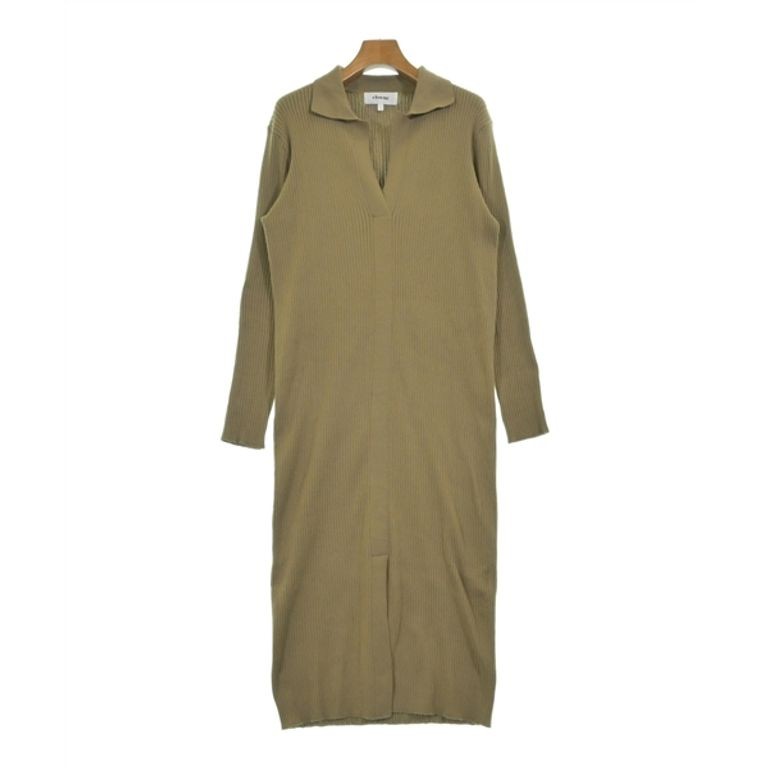 Chloe Dress Khaki Women Direct from Japan Secondhand