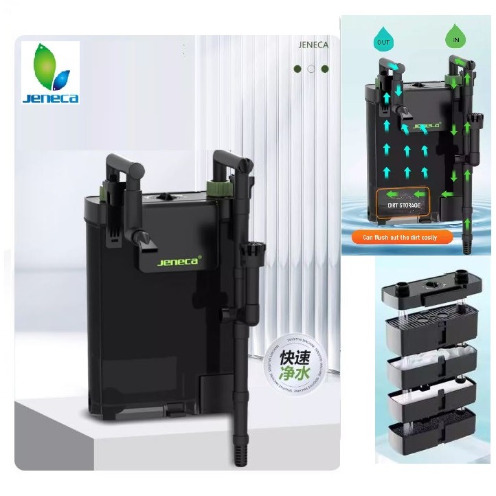 JENECA HANGING AQUARIUM FILTER HOB LT-300 LT-400 LT-500 LT-600 กรอง akuarium pam penapis พิพิธภัณฑ์ส
