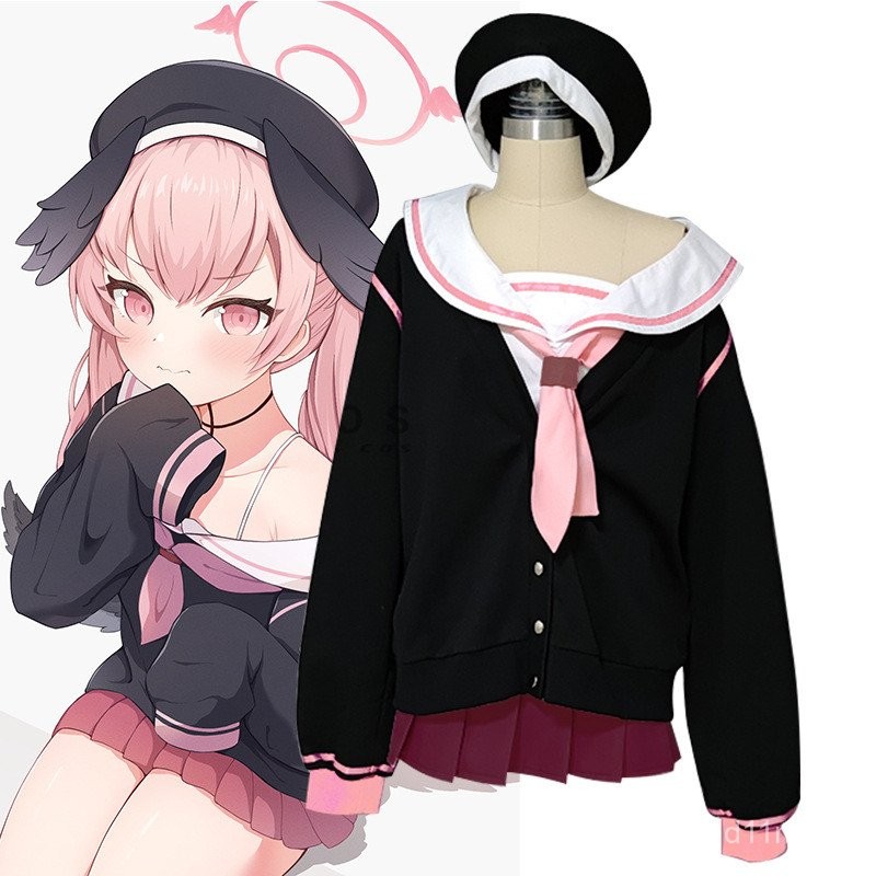 เสื้อผ้าคอสเพลย์ Shimoe Koharu จาก.Blue Archive สำหรับสาวๆ