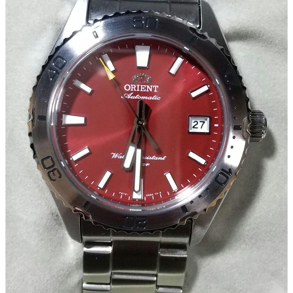 Orient Watch ORIENT Mako 40 Automatic Mechanical Dive Watch  RN-AC0Q09R  Red