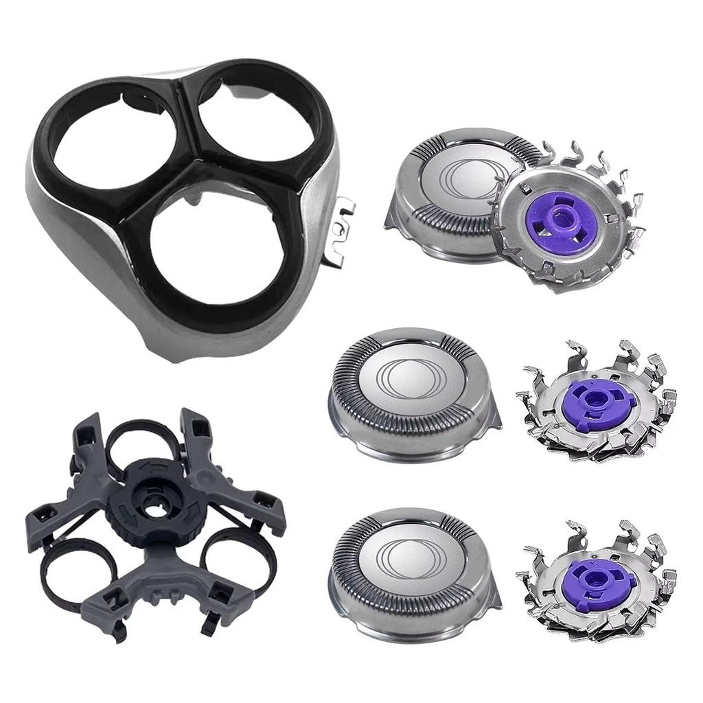 ชุดประกอบหัวทางเลือกสําหรับ Philips Norelco AT810, AT811, AT814, AT815, AT890, AT893 AT 810 811 ฯลฯ