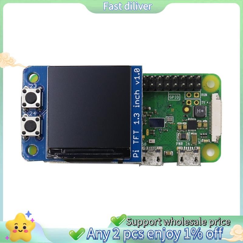 Mini PI TFT da 1.3 "จอแสดงผล ISP 240x240 Pixel จอแสดงผล IPS สําหรับ